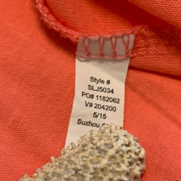 SALT LIFE ladies 100% cotton lightweight Coral color hoodie size Small GUC+ - Picture 6 of 10